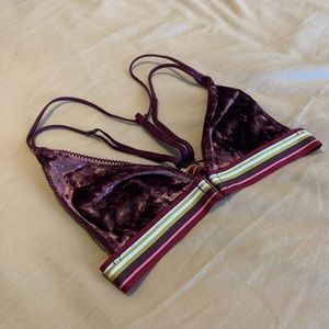 Victoria Secret’s red velvet bra bralette